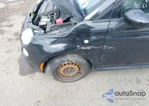 2012 Fiat 500C Pop z USA, uszkodzony, nr VIN 3C3CFFDR8CT384192